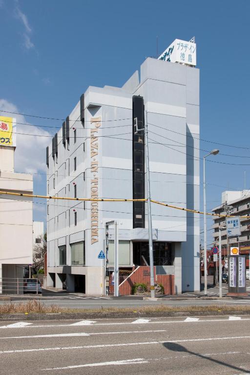 Hotel Plaza Inn Tokushima Exterior foto