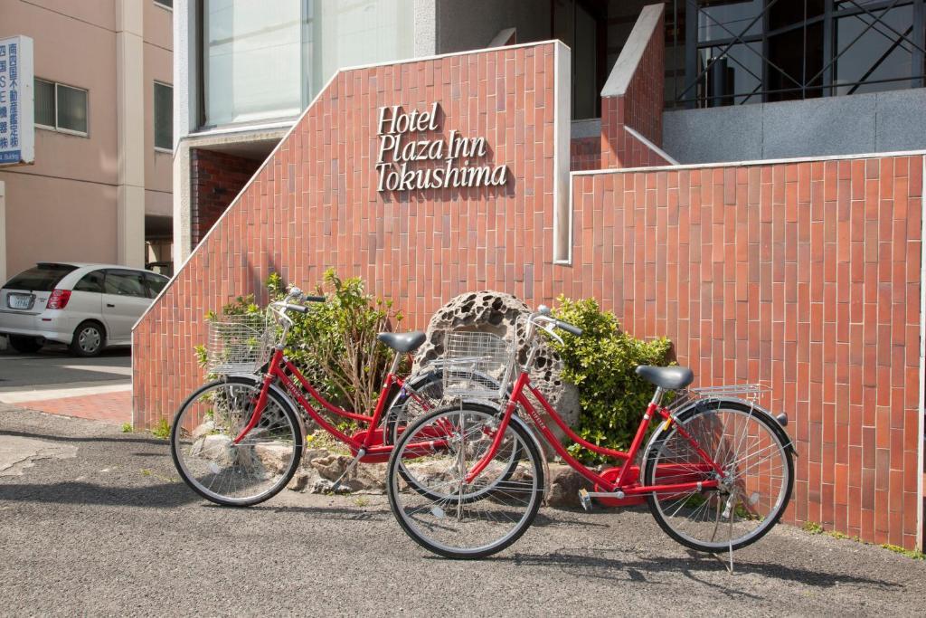 Hotel Plaza Inn Tokushima Exterior foto